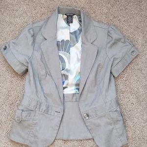 Maurice's Short Sleeved Blazer